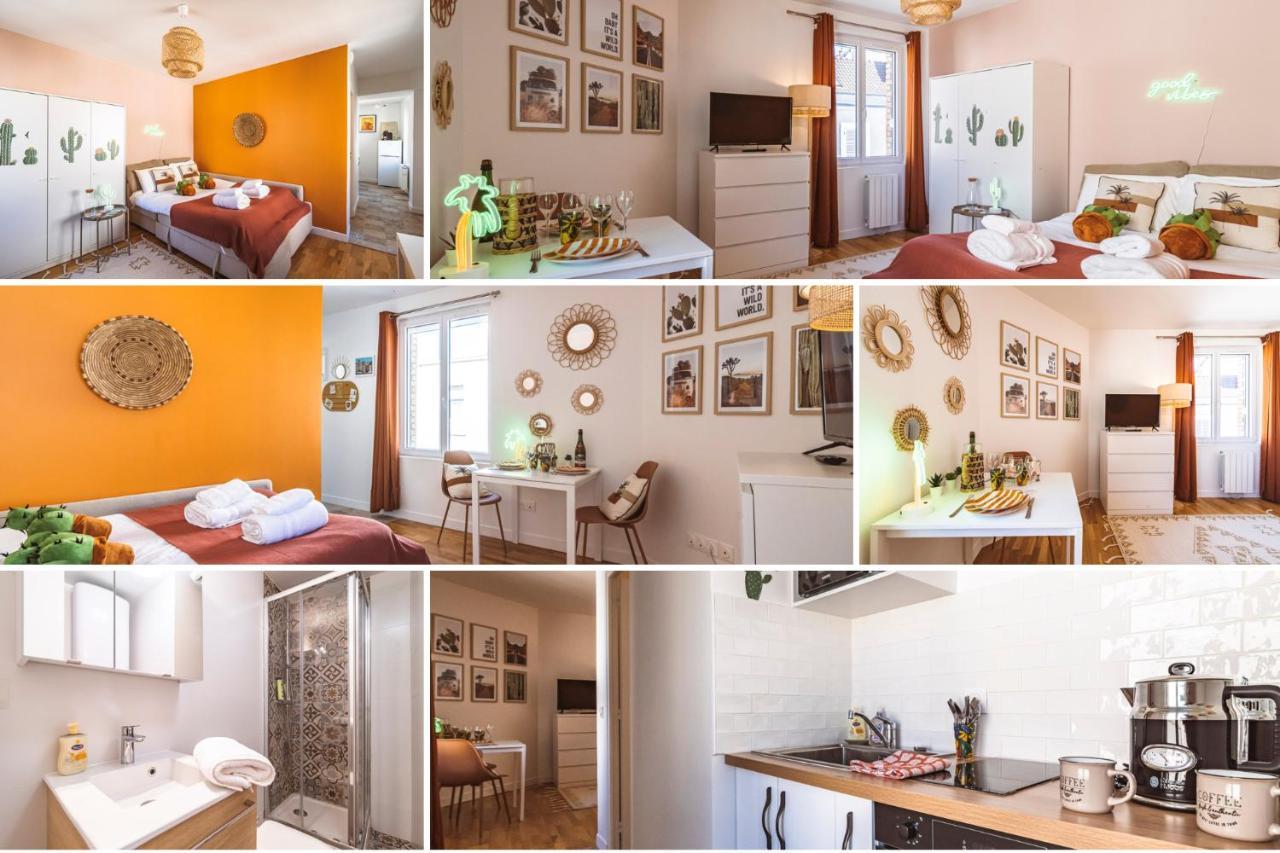 Explorereims - California Dream Studio Proche Gare/Centre ภายนอก รูปภาพ