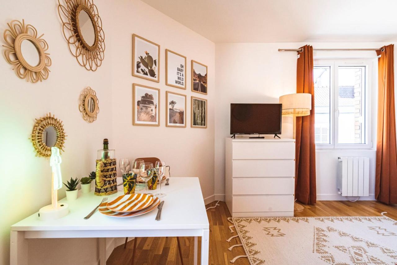 Explorereims - California Dream Studio Proche Gare/Centre ภายนอก รูปภาพ