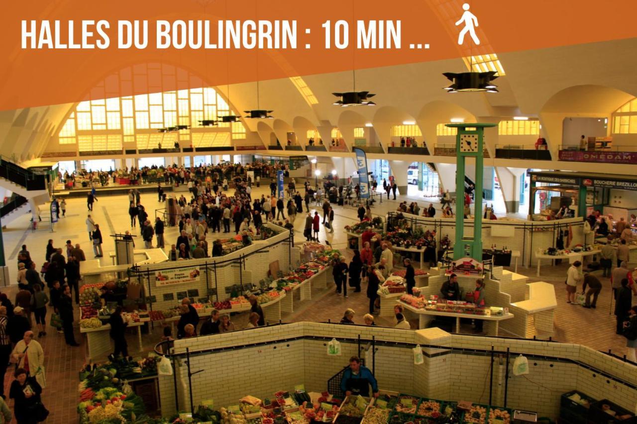 Explorereims - California Dream Studio Proche Gare/Centre ภายนอก รูปภาพ