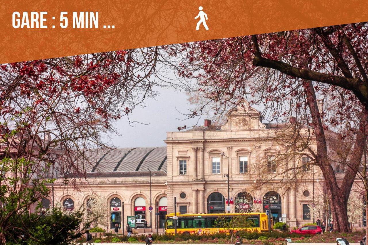 Explorereims - California Dream Studio Proche Gare/Centre ภายนอก รูปภาพ
